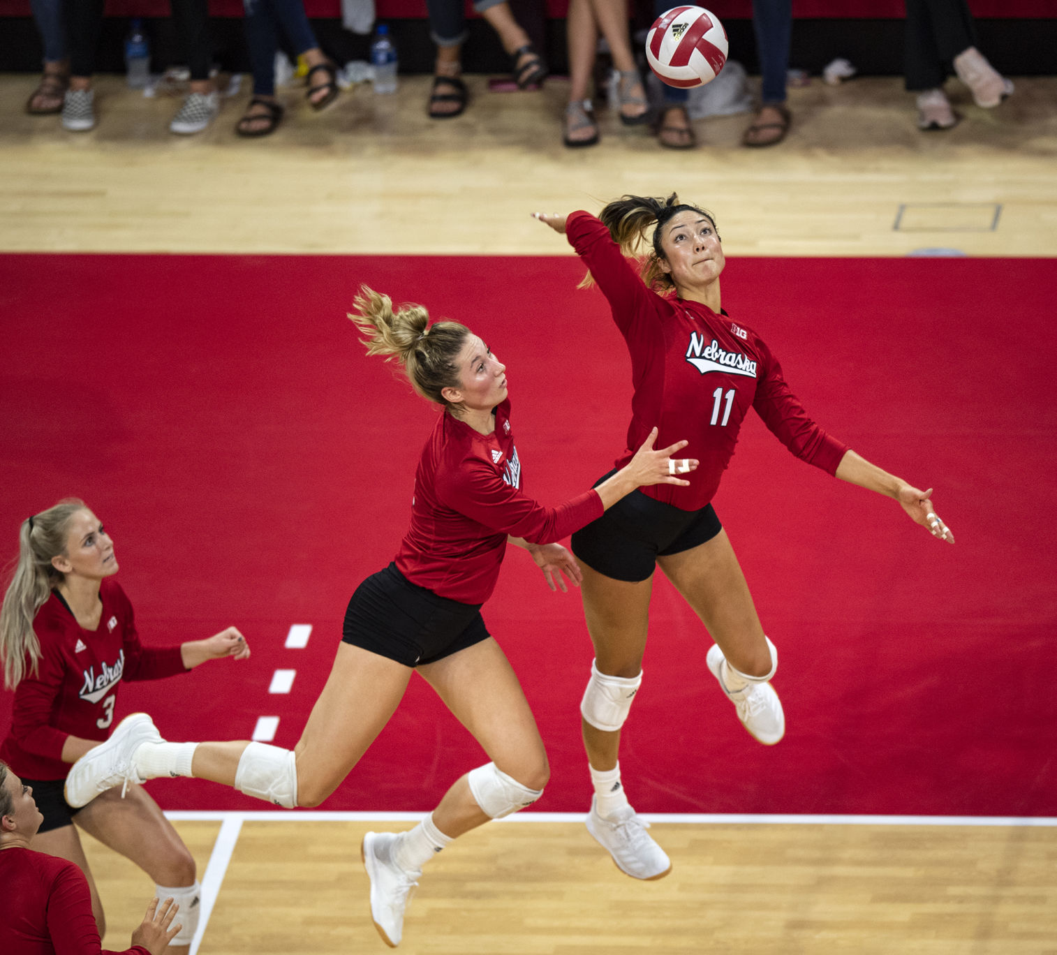 NU volleyball, 8.24